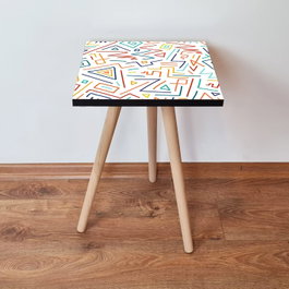 Hanah Home Mesa Auxiliar Shp216 Multicolor